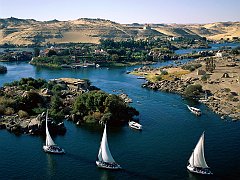 Nile River, Aswan, Egypt